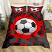 Feelyou Football Bed Linen Set with Duvet Cover 2