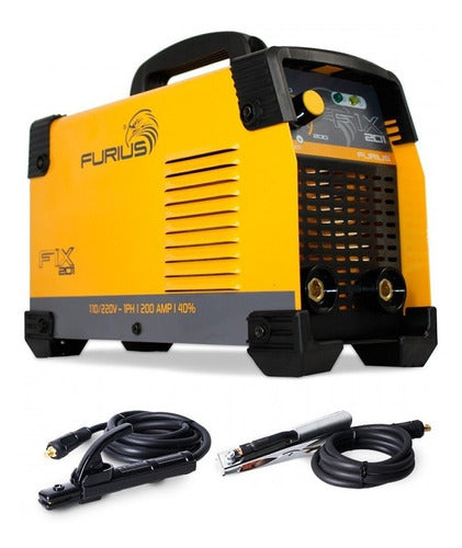 Furius Soldadora Inverter Industrial 200 Amper Tyt Oferta 0