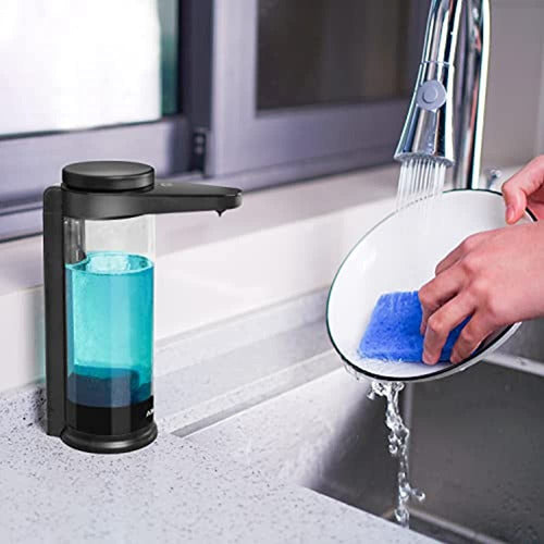 Aike 17oz. Dispensador De Jabón Líquido Automático Recargabl 0