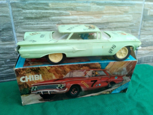 Antiguo Impala Chibi Ind.arg. A Friccion Verde Claro C/caja 0