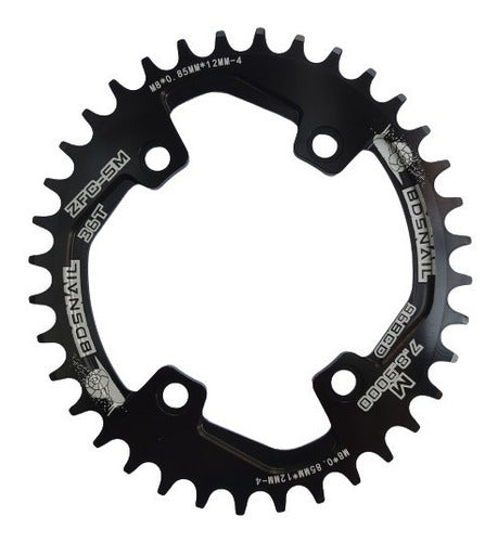 Snail Narrow Wide 36T 96BCD Asymmetric Oval/Round Chainring 4