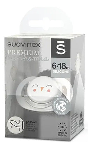 Suavinex Chupete 6-18m Anatómico Sx Pro En Silicona Bonhomia 2