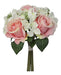 Admired By Nature 9 Stems Artificial Hydrangea Rose Bouquet 1