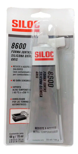 Forma Juntas Silicona Oxímica Siloc Gris 8600 98g H Y T 0