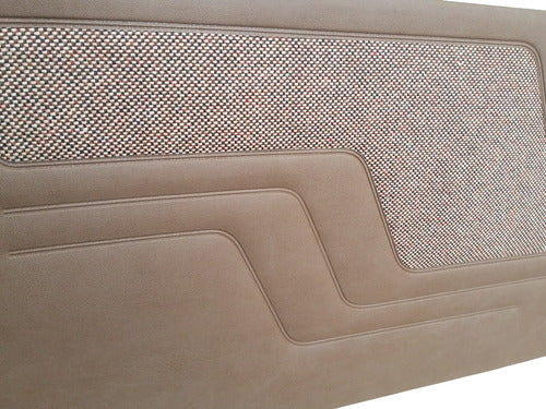 Naonis Juego Panel Puerta Tapizado Fiat 147 Gris O Marron Con Tweed 1