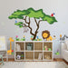 Vinilo Decorativo Pared [1m35cflk] Jungla 2