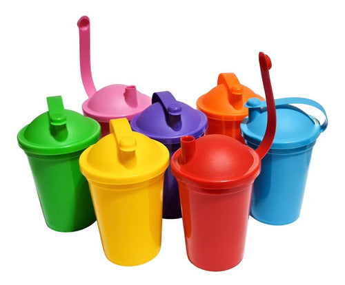 Plastic Souvenir Cups with Spout (25 Units) 0