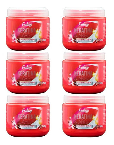 Frilayp Keratin and Argan Cream Bath 240g x6 Units 0