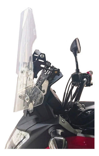 Sistema Savage Nc 750x Con Adaptación Para Parabrisas Original (no Incluye Parabrisas)   - Pferd 2