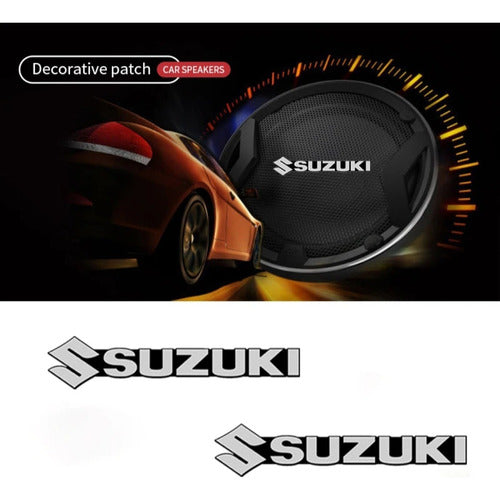 Suzuki 3D Aluminum Adhesive Emblem Badge 1