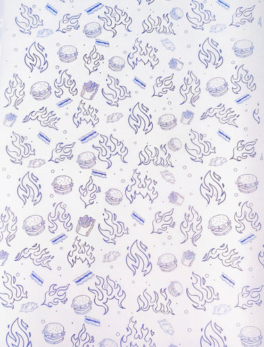 Papel Antigrasa 1000 Hojas 30x40 Comida Rápida, Fast Food 1