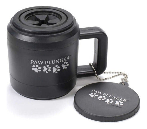 Paw Plunger Portable Dog Paw Cleaner, Black Medium 0