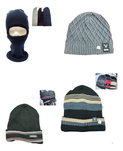 JALUBAZAR Winter Beanie Hats Wholesale Variety Pack of 12 1