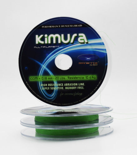 Mystix Kimura 0.40mm Multifilament Fishing Line - 24.8 Kg - 100m 1