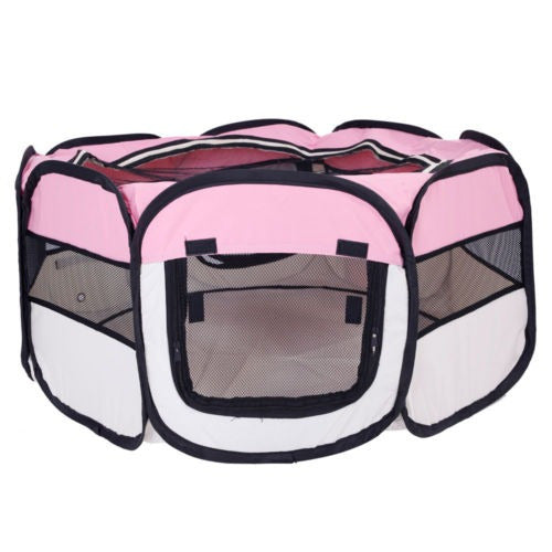 600D Oxford Portable 8 Panel Safe Puppy Protection Playpen 3