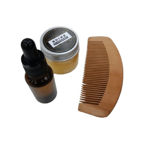 Shine Pro Beard Shine Pro Kit: Wax + Comb + Oil 0