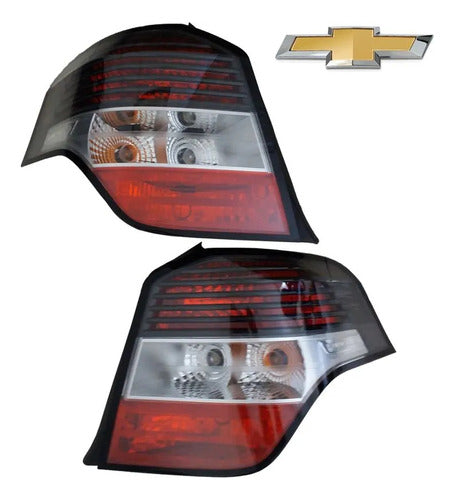 Chevrolet Rear Light Assembly Agile Sport with Black Trim 1