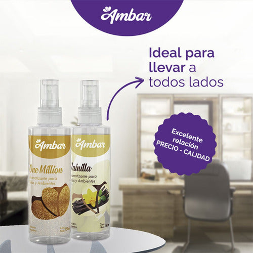 Aromatizador Textil Ambar 150 mL - Pack of 12 Units Wanted 3