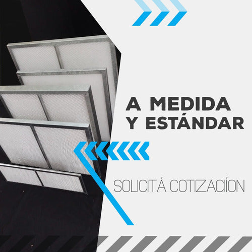 Filtro Descartable Para Aire Acon. Central De 50 X 50 X2,5 0