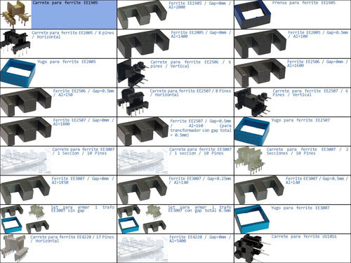 Carrete Para Ferrite Ee1905 1