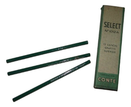 Conte Select 1012 A Superior Graphite Pencils - Set of 36 1