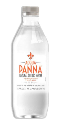 Agua Mineral Natural Acqua Panna Pack Pet X 6 Un De 500cc 1