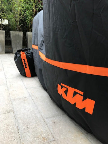 MX1-COVERS KTM Duke 250 390 Adventure Motorcycle Cover with Topcase 7