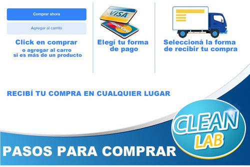 Clean Lab SRL Liquido Para Lampazos X 5 Lts. Ideal Veredas Y Baldosas 6