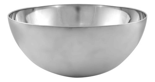 Tigela Bowl Aço Inox Escovado 24cm Linda! - Casita 0