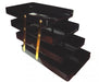 OTA Black 4-Tier Plastic Stackable Tray 0