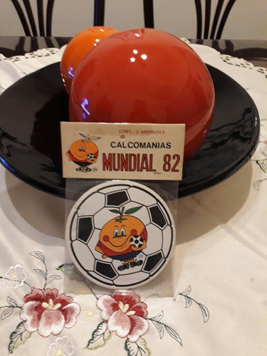 Calcomania Mundial 82 Balon Autoadhediva. 0