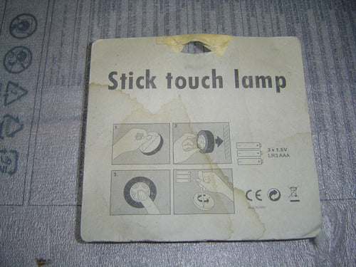 Stick Touch Emergency Light, Portable Camping - Golden (758) 2