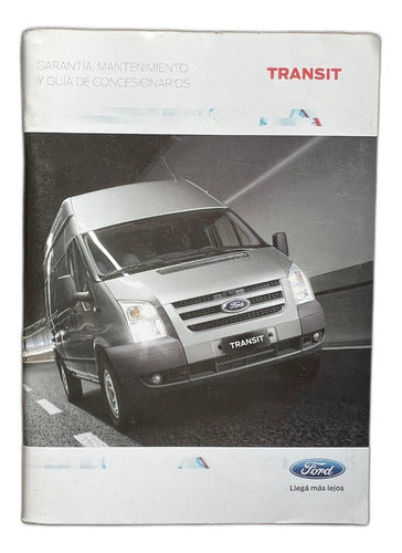 Ford Transit 2010/2014 Original Warranty Manual 0