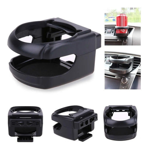 Retractable Plastic Cup Holder for Vans and Cars 3