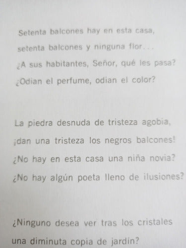 Lámina Tango  Setenta Balcones & Ninguna Flor , Arte & Letra 5