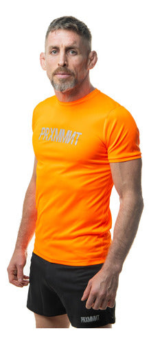 Prxmmnt Reflective Logo Gym Training T-Shirt 1