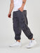 Men's Wrinkled Effect Cargo Jogger Pants 1