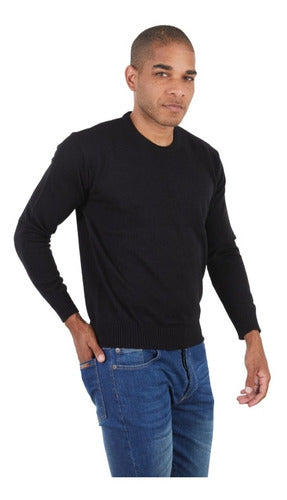 Men's Round Neck Mid-Season Spun Pullover 5