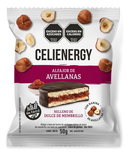 Celienergy Hazelnut Alfajor - 12 Units 0