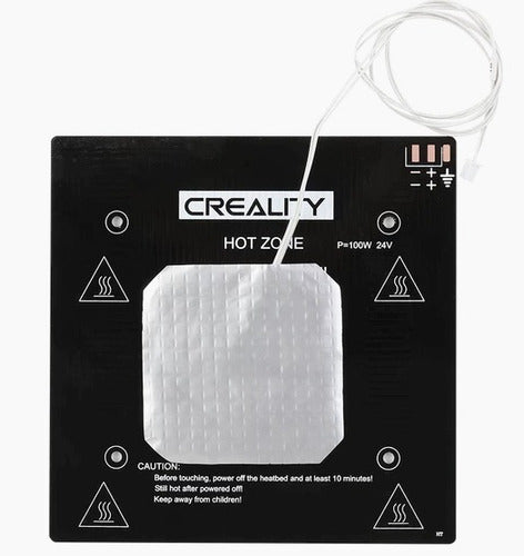 Creality Ender-2 Pro Aluminum Heated Bed Kit 24v 100W 165x165x3mm 0