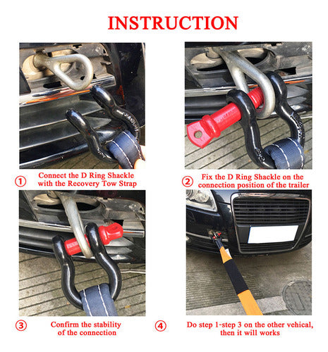 Remoção De Shackle.ring Bow Shackle Isolator.pack.accesorio 3