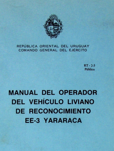 Manual Original Operador Tanque Yararaca Ee-3 0