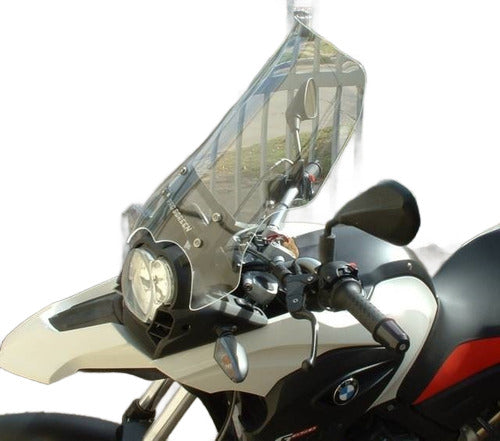 Parabrisas Elevado Moto Bmw G 650 Gs Monocilíndrica 44 Cm 0