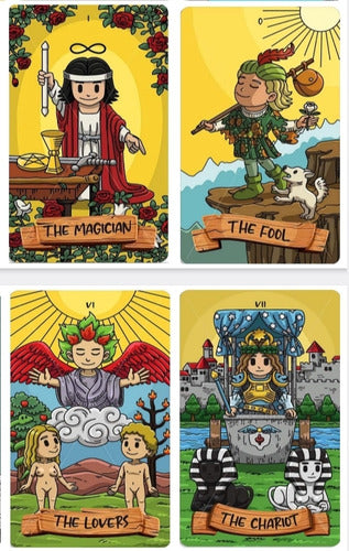 Tarot Rider Infantil Para Imprimir 0