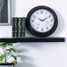 Just Home Collection Black Floating Wooden Shelf 2