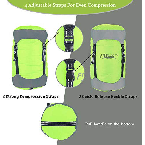 Frelaxy Compression Sack 30L / Neon Green 1