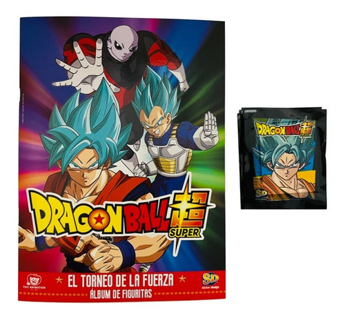 Sticker Design Dragon Ball Super Album 2022 - Pack of 20 Stickers + Album 0