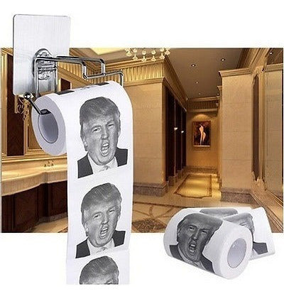 Rollo De Papel De Higiénico De Donald Trump Humor Divertido 1