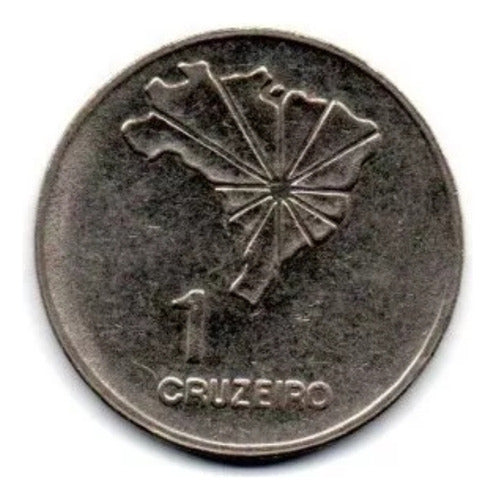 Lote 03 Moedas Cruzado E Cruzeiro. 0