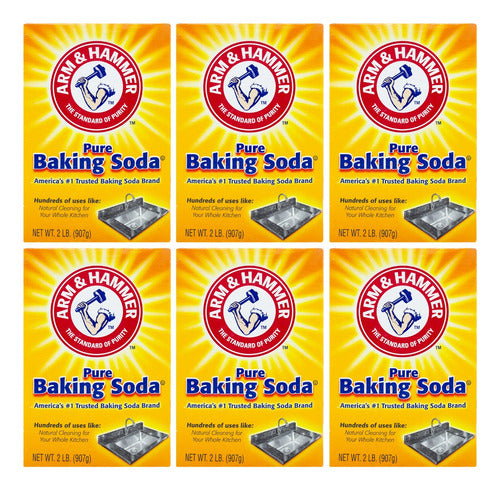 Arm & Hammer Pure Baking Soda 907g X6 0